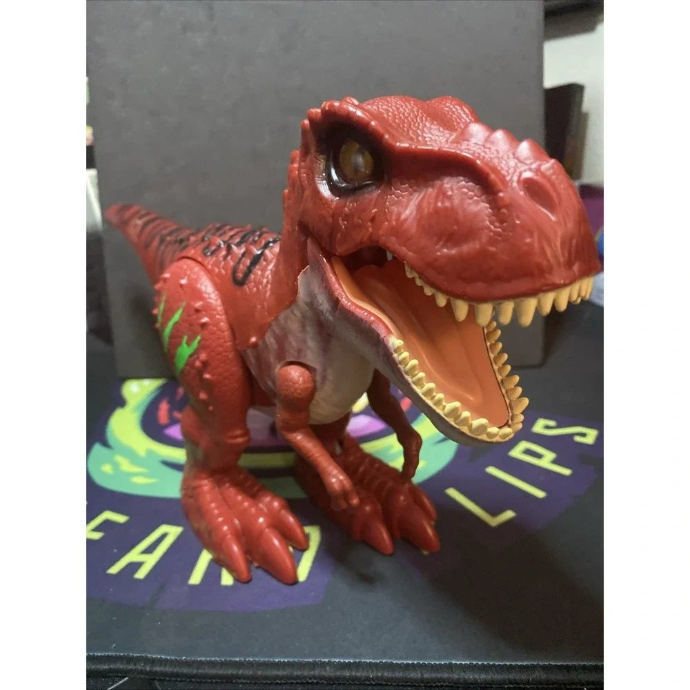 Zuru Robo Alive Walking Growling Red Tyrannosaurus Rex Robotic Dinosaur 12